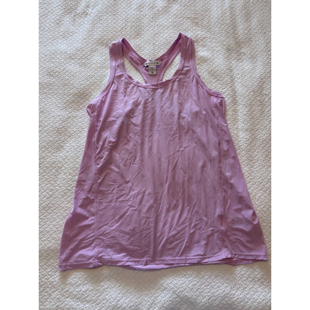 Athleta Chi Tank Top Orchid Purple Racerback Activewear Yoga Gym XS
